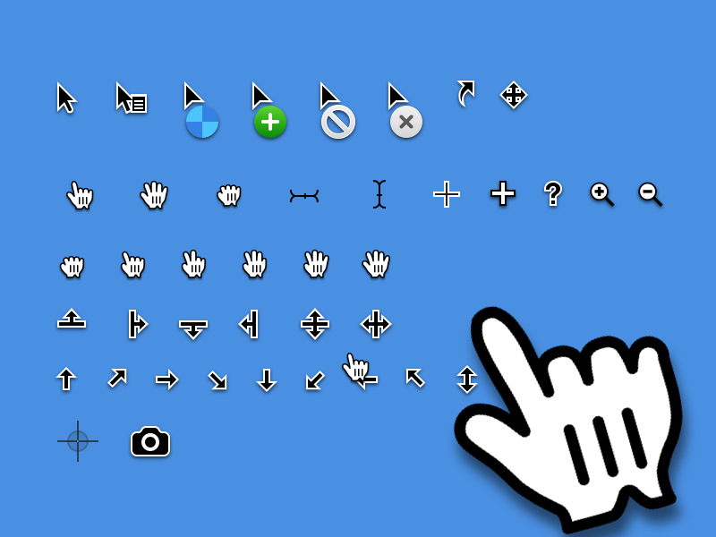 Animated cursors for windows 10