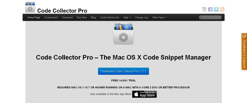 Code snippet mac os screenshot